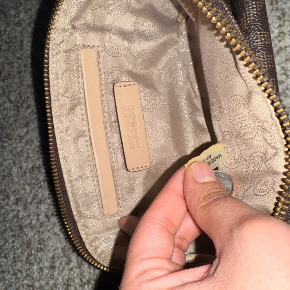 Michael Kors Brown Pouch - Picture 2 of 2